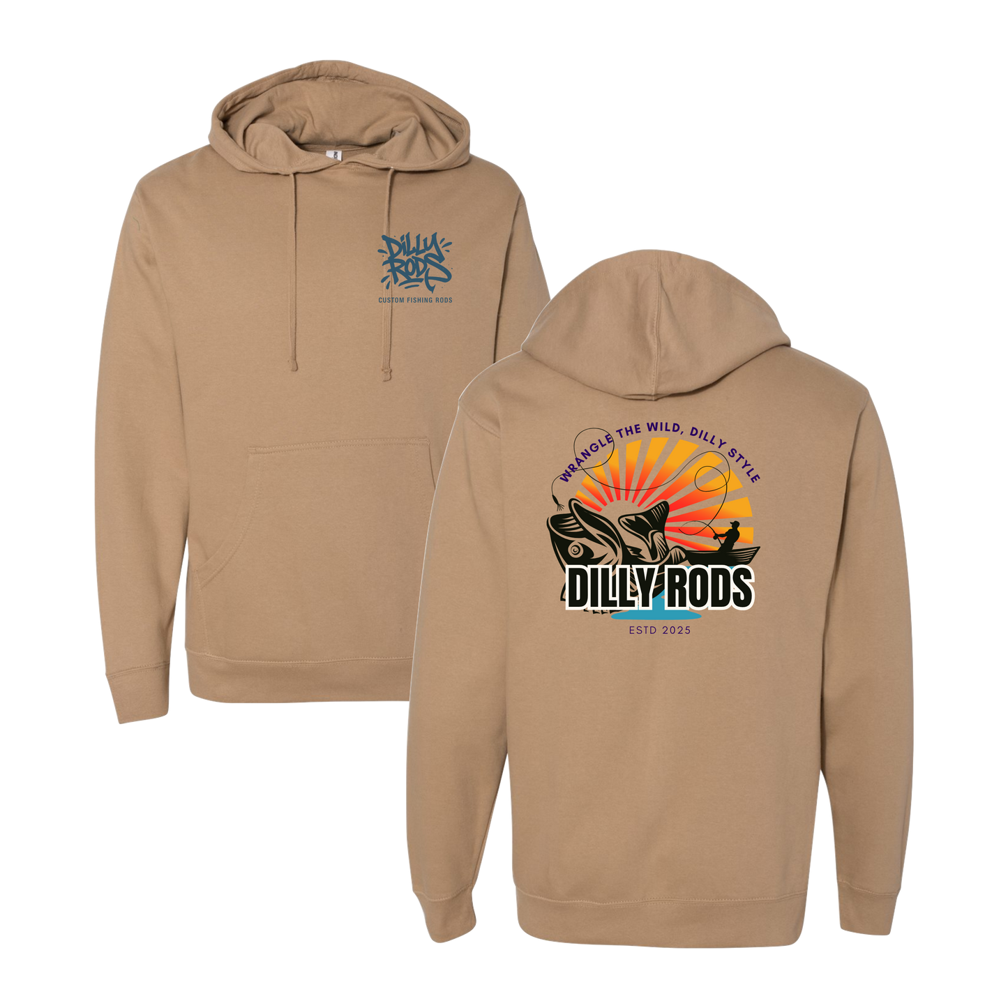 Dilly Rods Peace Alt Graphic Hoodie