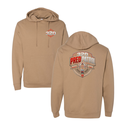 320 Pred Red Shield Graphic Hoodie