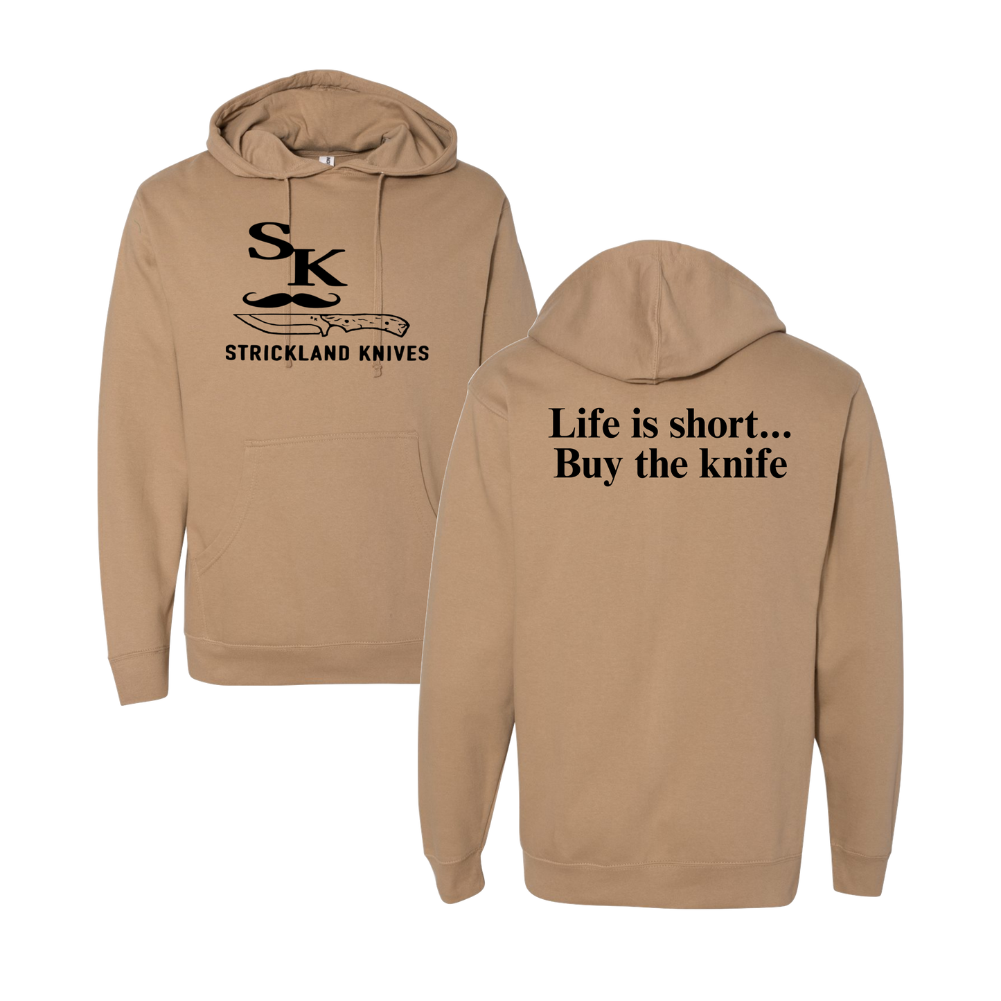 SK Custom Knives Quote Hoodie
