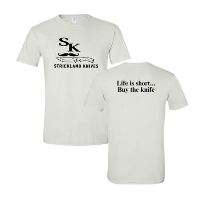 SK Custom Knives Quote Tshirt
