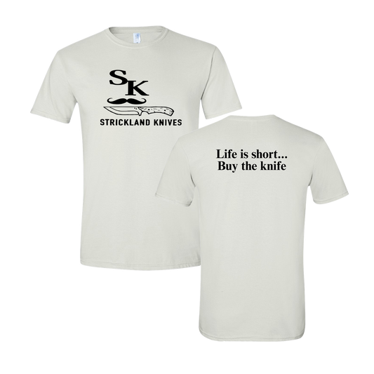 SK Custom Knives Quote Tshirt