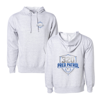 320 Pred Blue Shield Graphic Hoodie