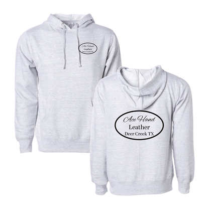 Ace Hand Leather Graphic Hoodie